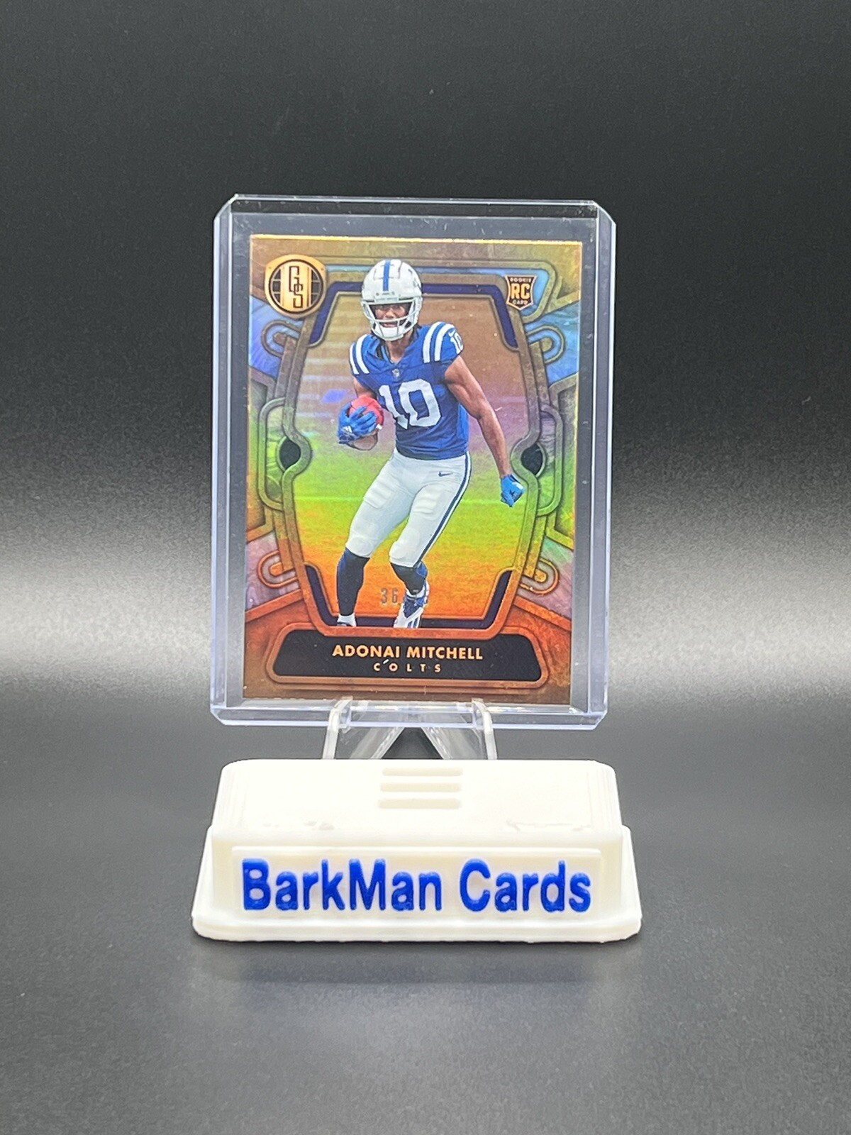 2024 Panini Gold Standard #140 Adonai Mitchell Platinum True Rookie #’d/75 Colts