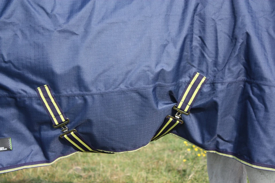 High Neck Regendecke Weidedecke 1200D Paddockdecke Stalldecke Pferdedecke Decke - Bild 3 von 4