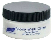 Graftobian Clown White Cream -Halloween Theatrical Professional Makeup -2.5oz