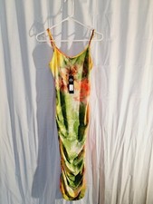 Tie Dye Multicolor Midi Knee Length Size S Fashion Nova Good As Always