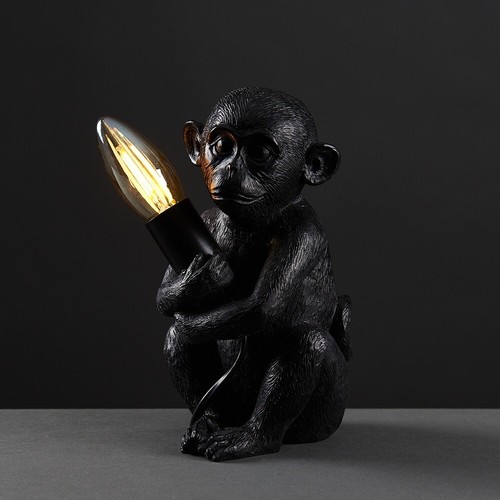 Monkey Animal Table Lamp Light Modern 21CM Desk Bedroom Living Room Lighting - Picture 4 of 20