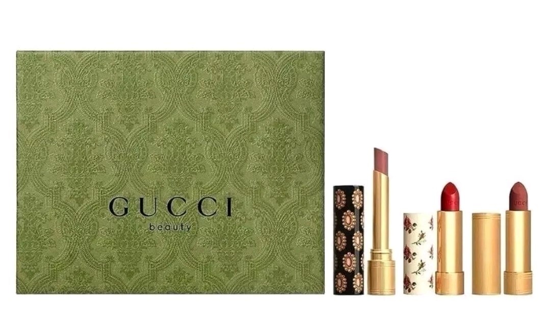 GUCCI Gift Set Rouge de Beauté Brilliant Glow & Care