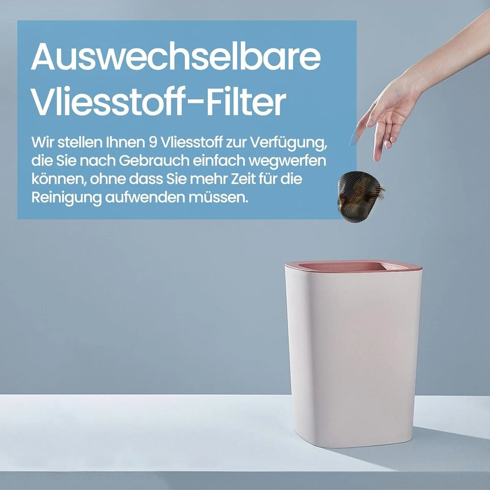 Hihhy H-306 Akku Handstaubsauger,  9000 Pa Akku, LED Licht, 120W Schnellladung - Bild 4 von 4