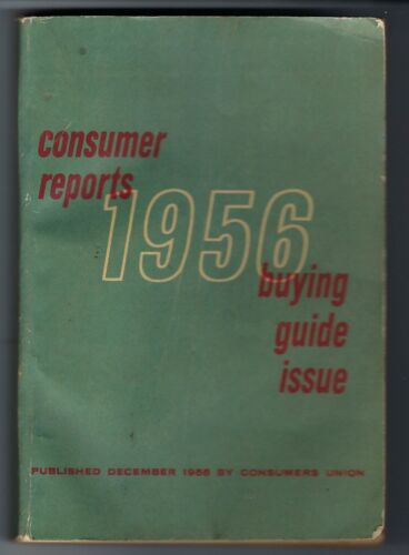 Consumer Reports Buying Guide Issue by year, 1953-1971. Paperback, Rare! - Imagen 3 de 18