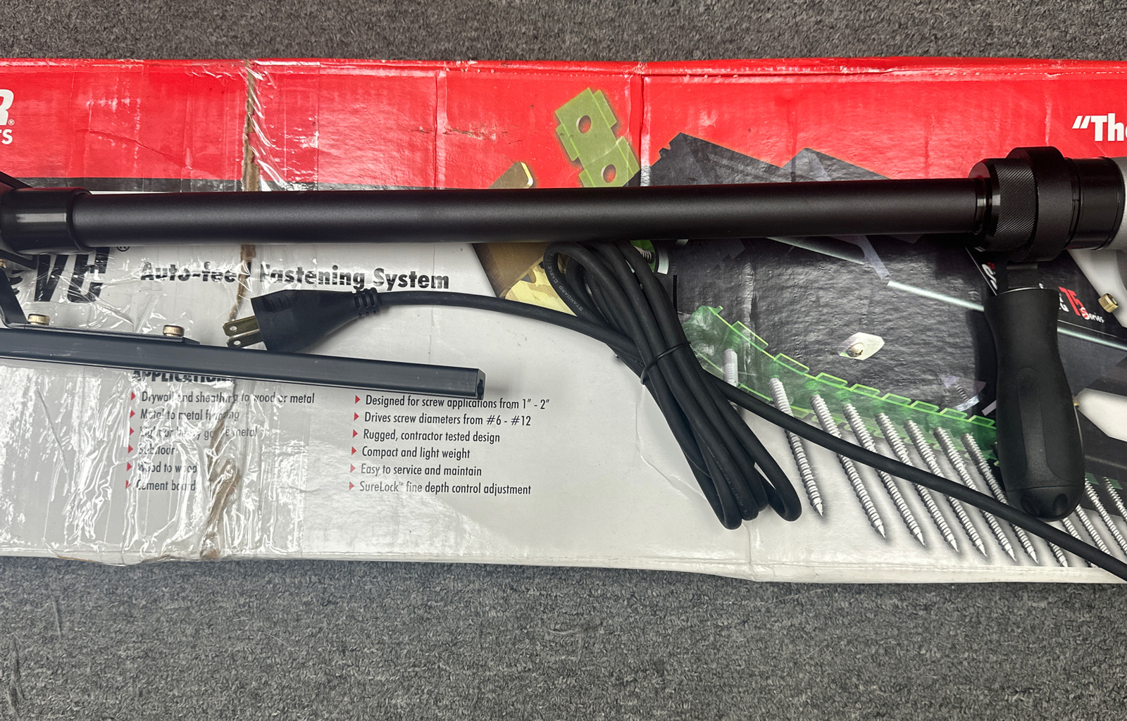 Rocker 4063 with Grabber Superdrive 75 Collated Deck Fastening System