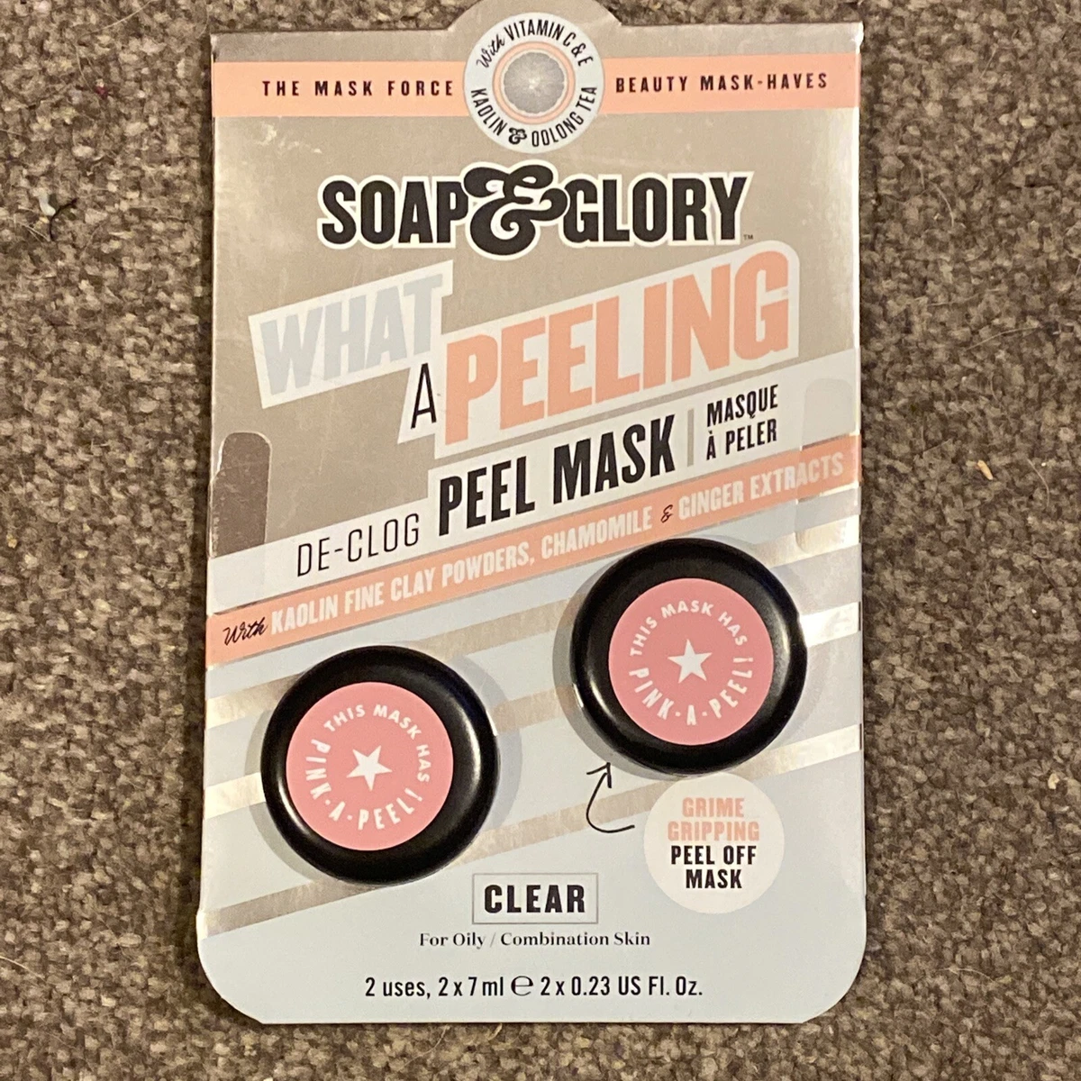 Soap & Glory What a Peeling! De-Clog Peel Mask