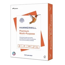 Hammermill Premium 24lb Multi Purpose Copy Paper 500 Sheets White