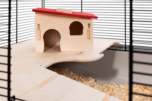 Mäuse & Hamsterkäfig 7 mm Drahtabstand ELMO "XXL" inkl. Zubehör 100 x 54 x 35cm - Bild 7 von 10