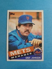 Dave Davey Johnson 1985 Topps Baseball Card # 492 J9027