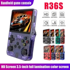 R36S Retro Handheld Game Console Video Games 128GB Consoles 20000+Games