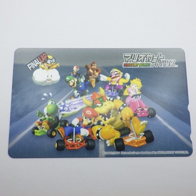 Japanese Telephone Card Super Mario Kart: Super Circuit Yoshi Koopa 2001