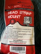 Head Strap Mount compatible with all Go-Pro cameras