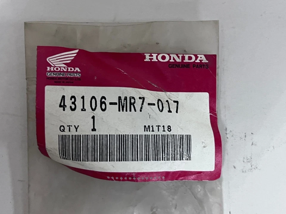 HONDA VFR750R RC30 1988 - 1990 Brake PAD A & B 正品 原始设备制造商 (452)IR — 第 4/4 张图片
