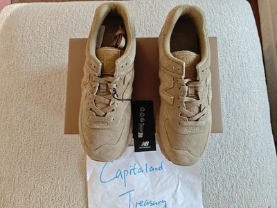 New Balance x Stone Island 574 Ghost Dark Beige U574BSSC Men's size 8 with box
