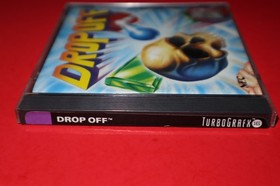 DROP OFF FOR TURBOGRAFX 16 TG-16 IN CASE WITH INSTRUCTIONS!
