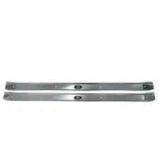 Door Sill Plates Fisher Riveted Carpet 1968-72 Chevelle GTO Cutlass GS 2pc