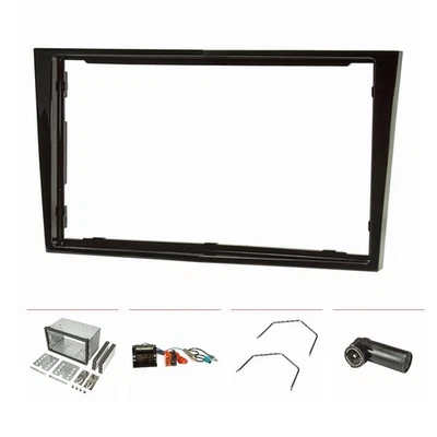 Kit cache radio double DIN pour Opel Astra H Zafira B Corsa D Tigra Quadl - Photo 1/4