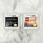 Lot Spider-Man + Lego Marvel (Nintendo 3DS) Games Bundle Cartridges Only