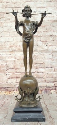 ''Pan of Rohallion'' by Frederick W. MacMonnies Hand Made Classic Sculpture Decor
