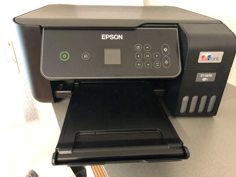Epson Drucker EcoTank ET-2870, 3-in-1 Multifunktionsgerät WLAN - Bild 4 von 4