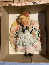 German Trachten Puppen Doll in Original Box 9 in Winzerin 1950's VINTAGE RARE