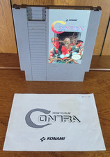 Contra Nintendo  (Konami NES Game) Tested with MANUAL