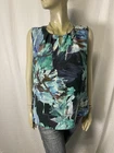 DAVID LAWRENCE Pure SILK Top Sz 14 -  BUY Any 5 Items = Free Post