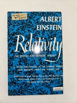 Relativity: The Special & General Theory by Einstein [Paperback, 1961] - New