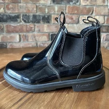 Blundstone 2255 Chelsea Boots Black Patent Leather Size 3 UK Womens 6