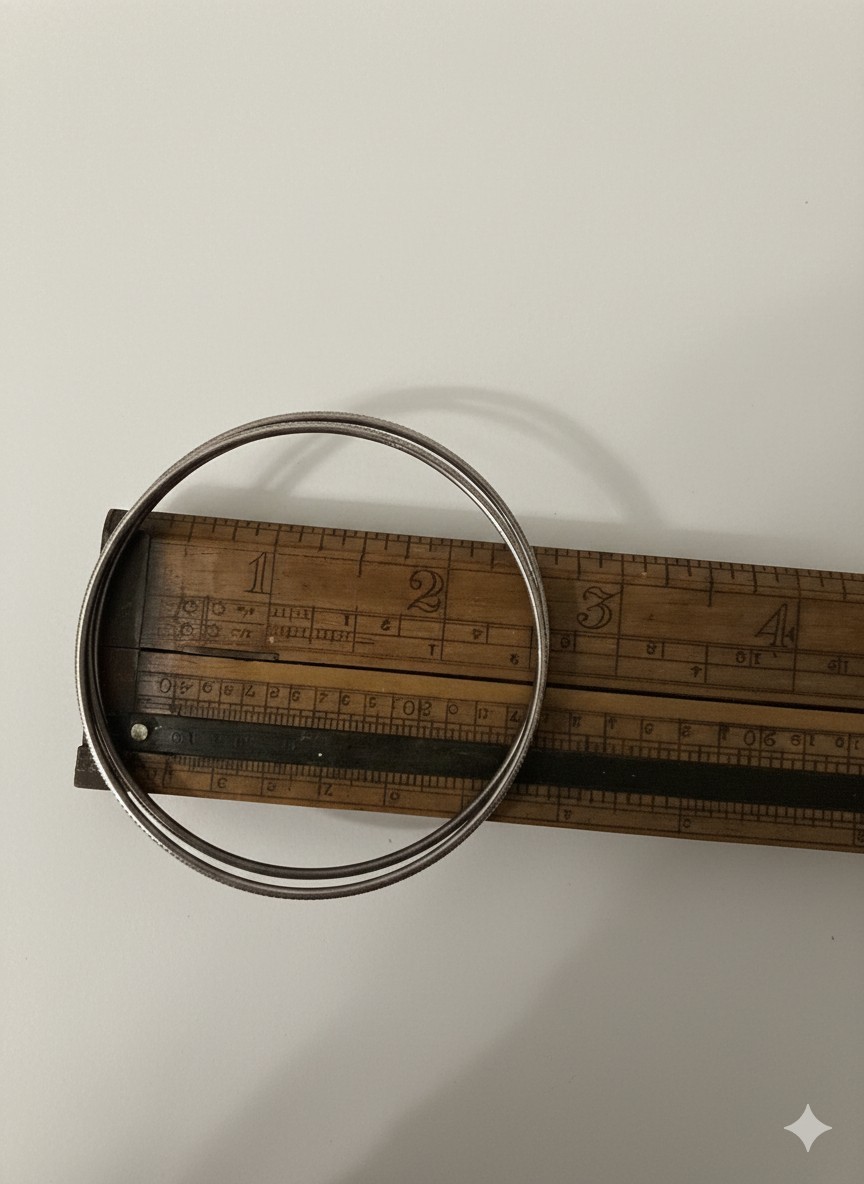 Curated 11-Piece Bangle Bracelet Stack – Mixed Te… - image 3