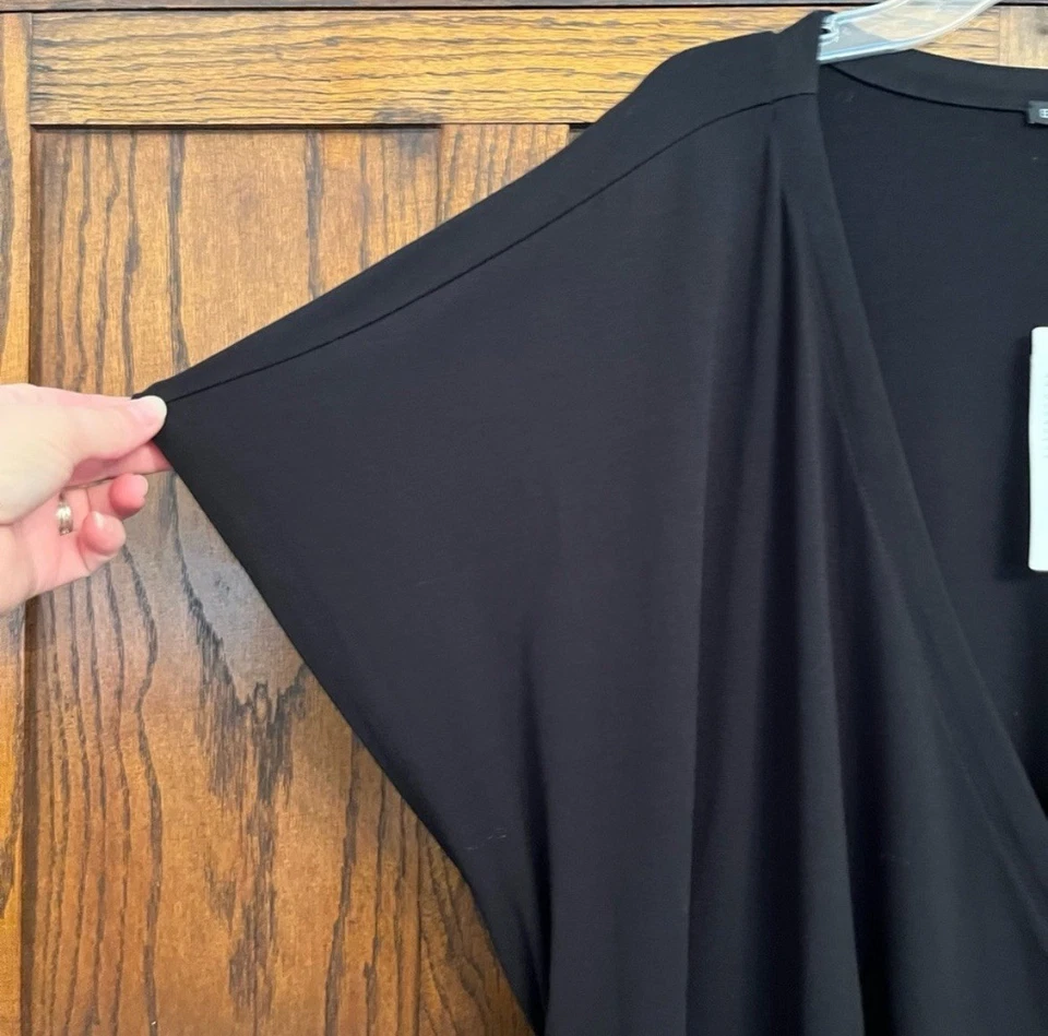 Nuevo con etiquetas Vestido Eileen Fisher Jersey Elástico Tejido Calce Cuadrado Talla: 2X Precio de venta sugerido por el fabricante $248 Foto 3 de 4