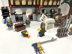 LEGO Medieval Market Village 100% with Manuals, no box - 2009