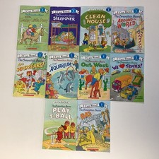Berenstain Bears I Can Read Level 1 Reader Kindergarten 1st Grade 10 Book Lot