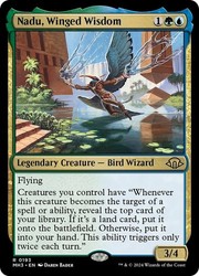 Nadu, Winged Wisdom #193 Foil Modern Horizons 3