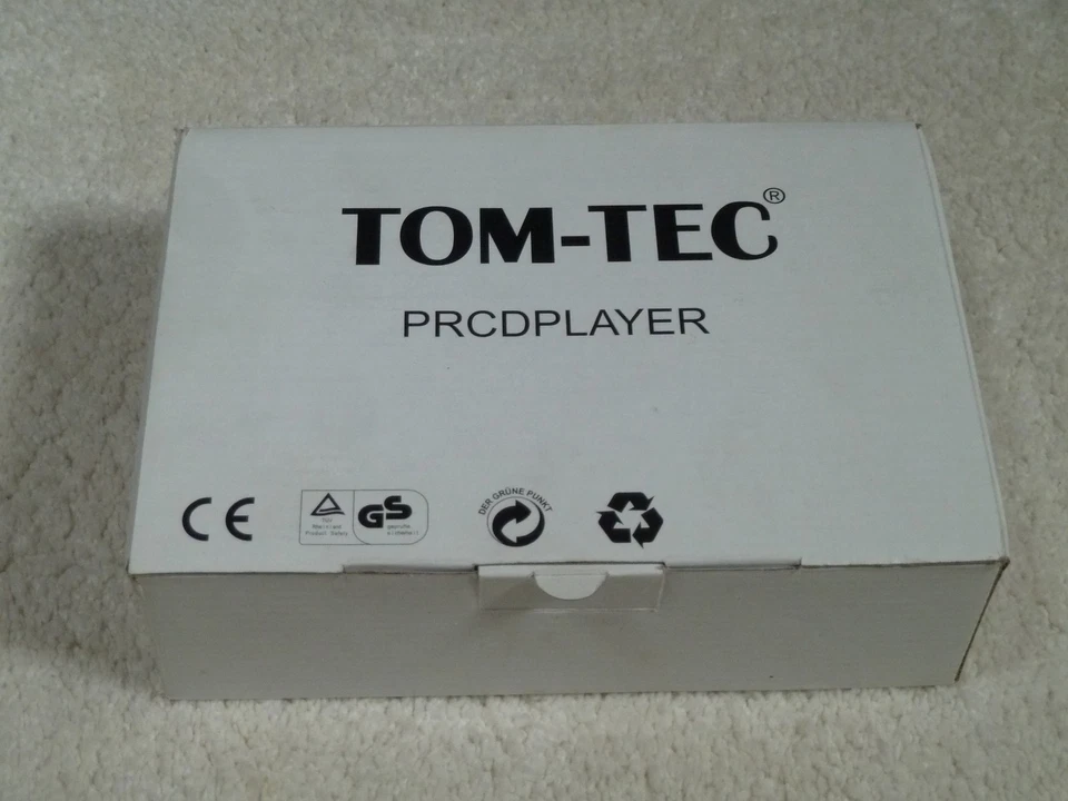 Tom-Tec Discman CDP 3013 CD Player / OVP & Neu!