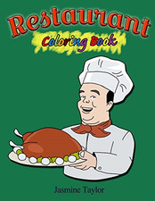 Restaurant Coloring Book - Paperback / softback NEW Taylor, Jasmine 20/08/2019