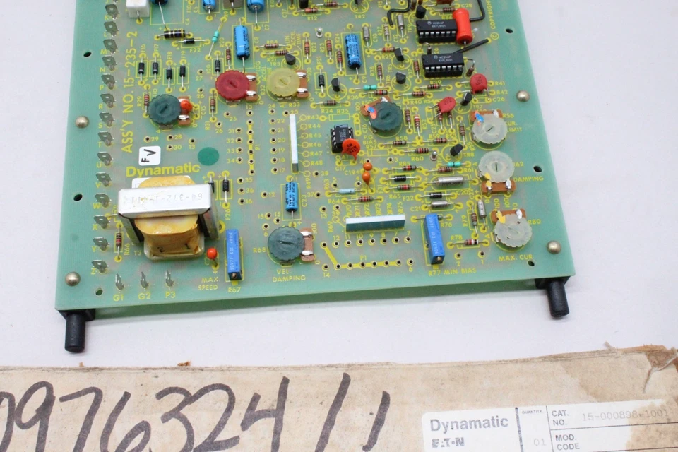 Dynamic 15-235-2 Printed Circuit Board Interface Kit, 15-000898-1001 - Image 3 of 4