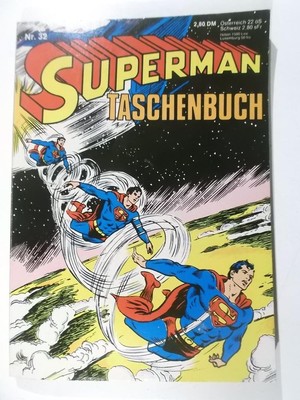 Superman Taschenbuch Nr. 32 Ehapa Verlag 1976 - 1987 DM 2,80 Zustand 2