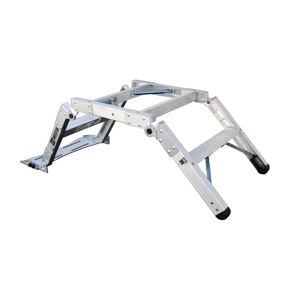 Westin 10-3000, One Truck-Pal Tailgate Ladder Natural Aluminum Performance Parts - Image 3 of 4