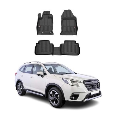 OMAC Premium Floor Mats for Subaru Forester V 2019-2025 All-Weather Heavy Duty
