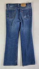 vtg Levis 517 Jeans Men 35x30 Blue Orange Tab Bootcut 90s Made In USA 34x28 