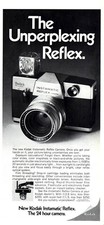 1969 Kodak Instamatic Reflex: Unperplexing Vintage Print Ad