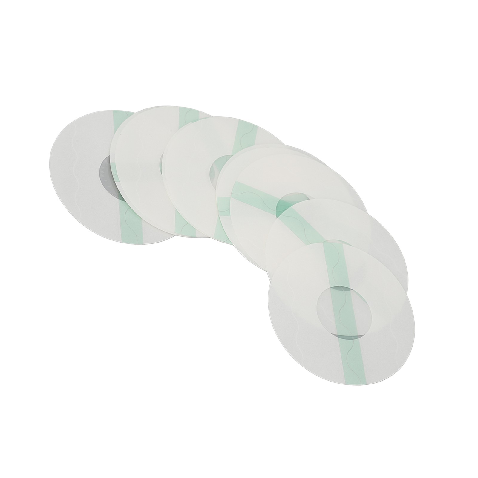 NEW 10 Sheets Sensor Adhesive Patch Prevent Slip Round Shaped Waterproof Sensor
