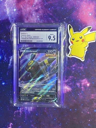 Umbreon V graded CGC 9.5 for sale on eBay
