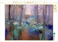 Puzzle Calvendo Perce-Neige Dans La ForêT | 1000 PièCes, Format Assemblé 64 × 48
