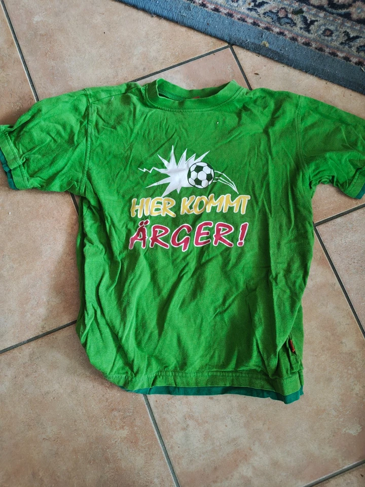 T-Shirt "Hier kommt Ärger" , Größe 128/134 *N* - Bild 1 von 2