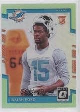 2017 Donruss Optic Rookies Lime Green Prizm Isaiah Ford #137 o6n