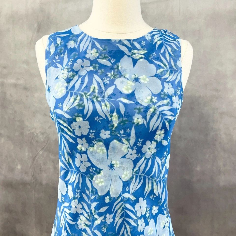 Y2K My Michelle Floral Dress Size 3/4 Cottagecore Boho Fairycore Flirty Dainty - Image 2 of 4