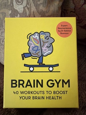 Brain Gym: 40 workouts to boost your brain health by Dr Sabina Brennan