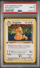 1999 Pokemon Fossil 1st Edition Dragonite Holo 4/62 PSA 8